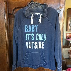 Grayson Threads Distressed Hoodie Sweatshirt